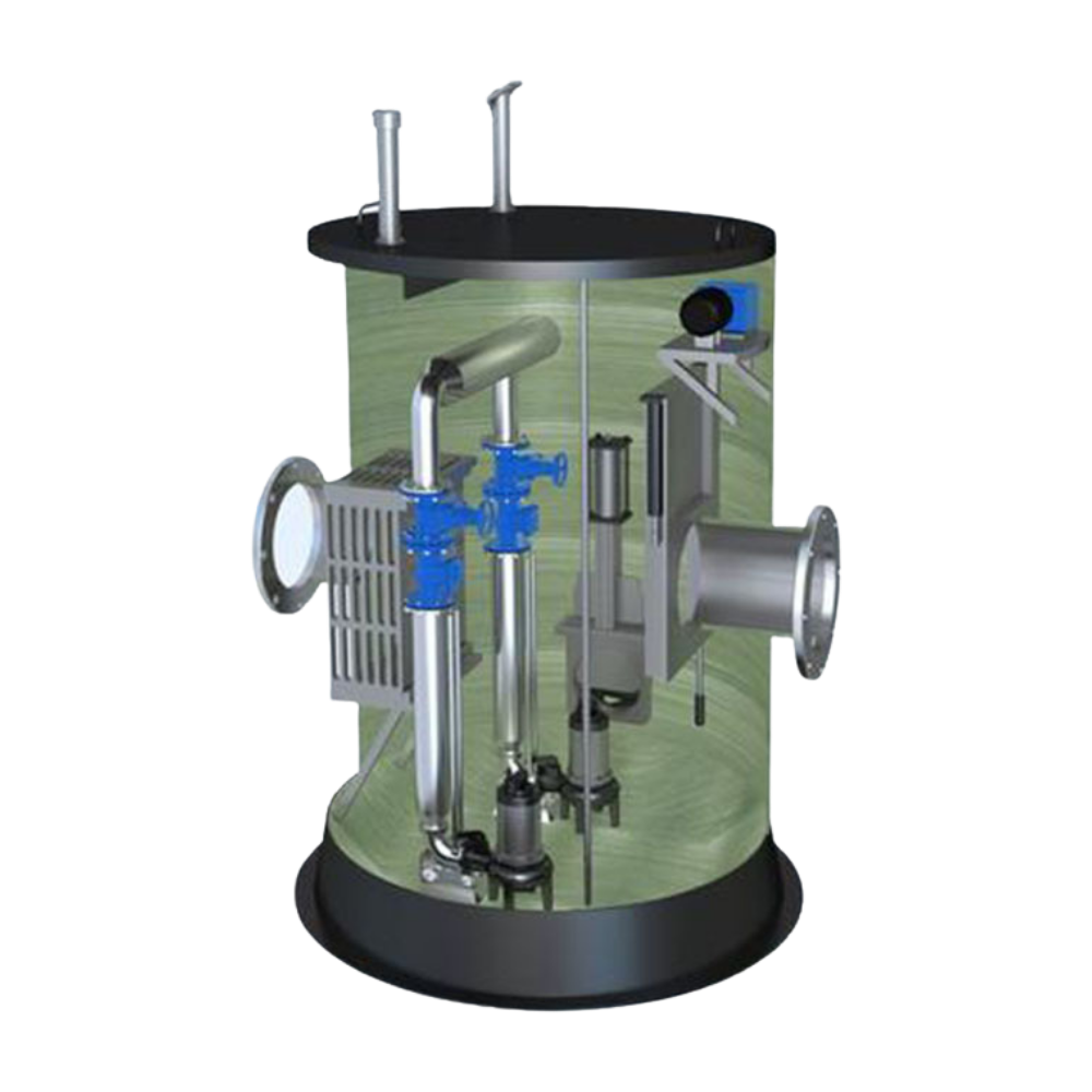 液压闸门节流井