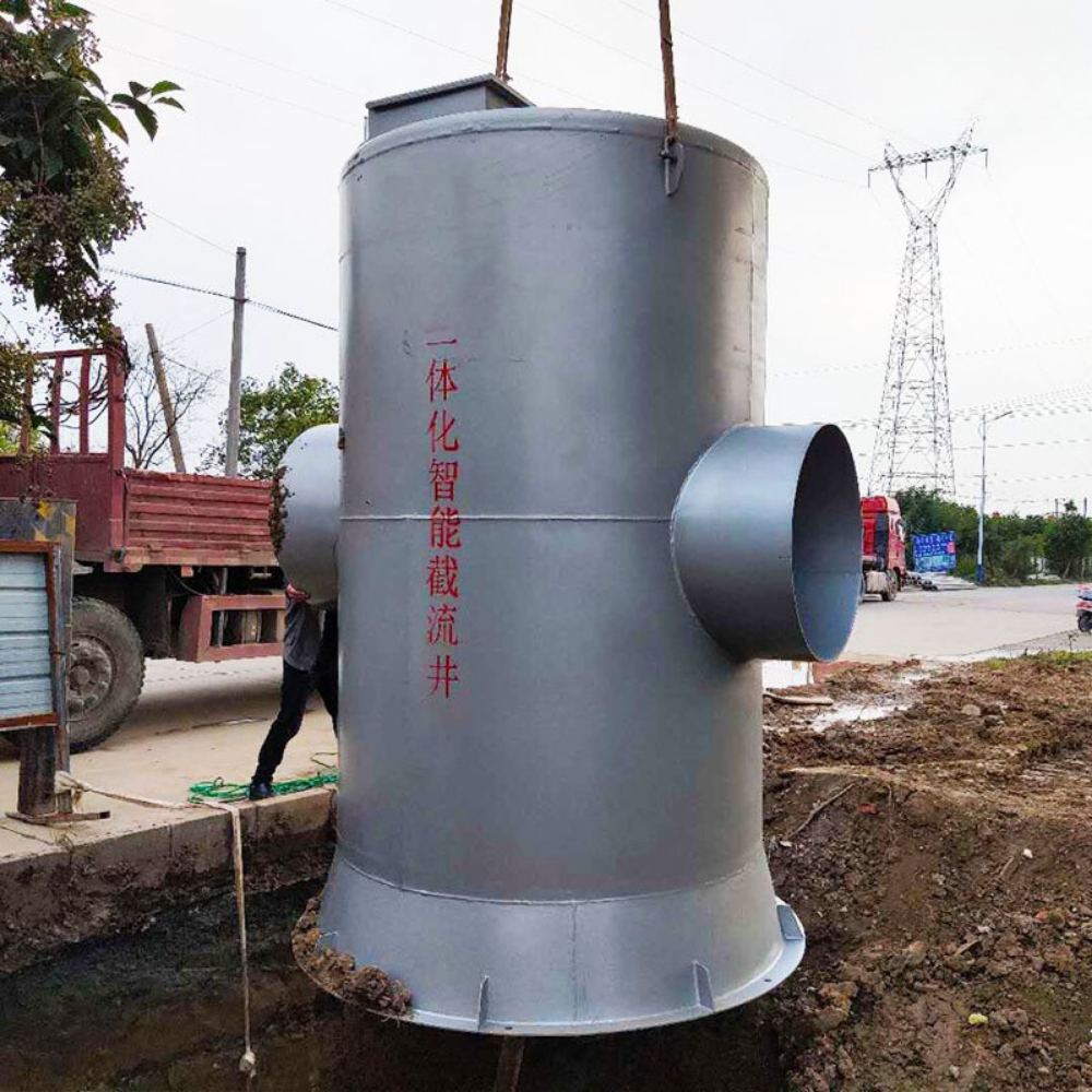 液压闸门节流井